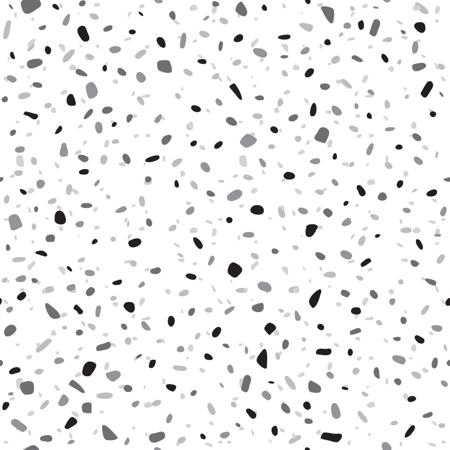 Mono Terrazzo - Zidna tapeta - Pattern