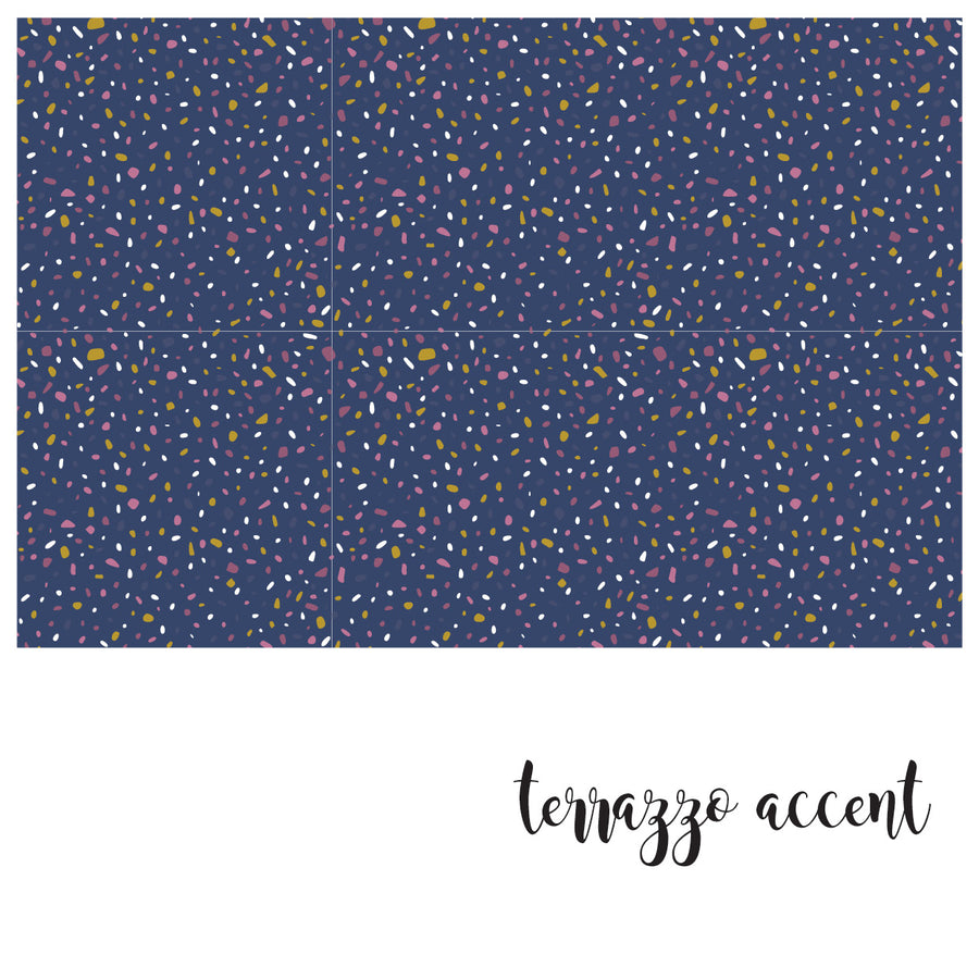 Terrazzo Accent - Zidna tapeta - Pattern