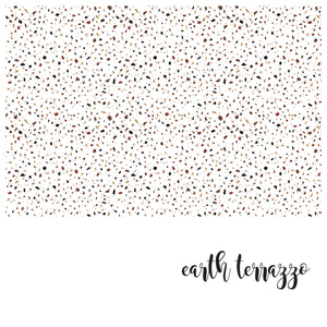 Earth Terrazzo - Zidna tapeta - Pattern