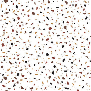 Earth Terrazzo - Zidna tapeta - Pattern