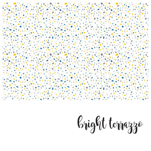 Bright Terrazzo - Zidna tapeta - Pattern