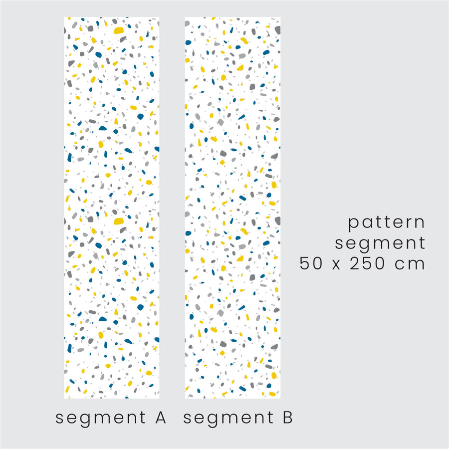 Bright Terrazzo - Zidna tapeta - Pattern