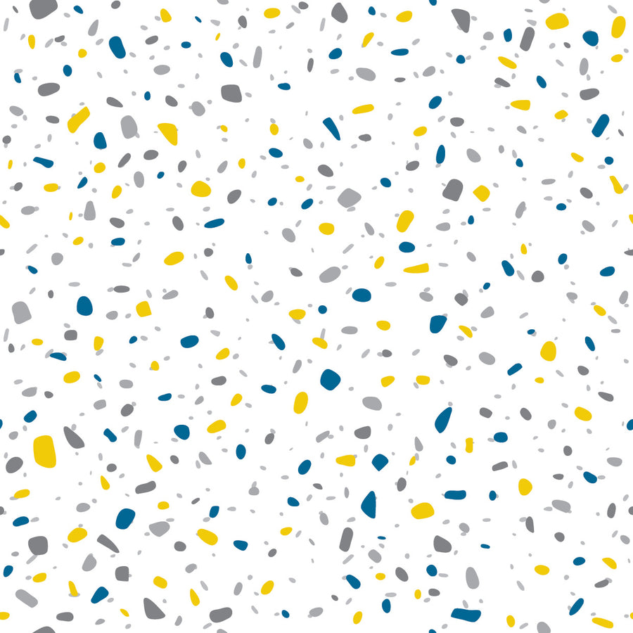 Bright Terrazzo - Zidna tapeta - Pattern