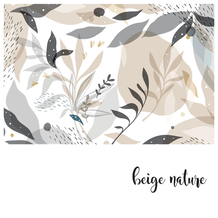 Beige Nature - Zidna Tapeta - Mural