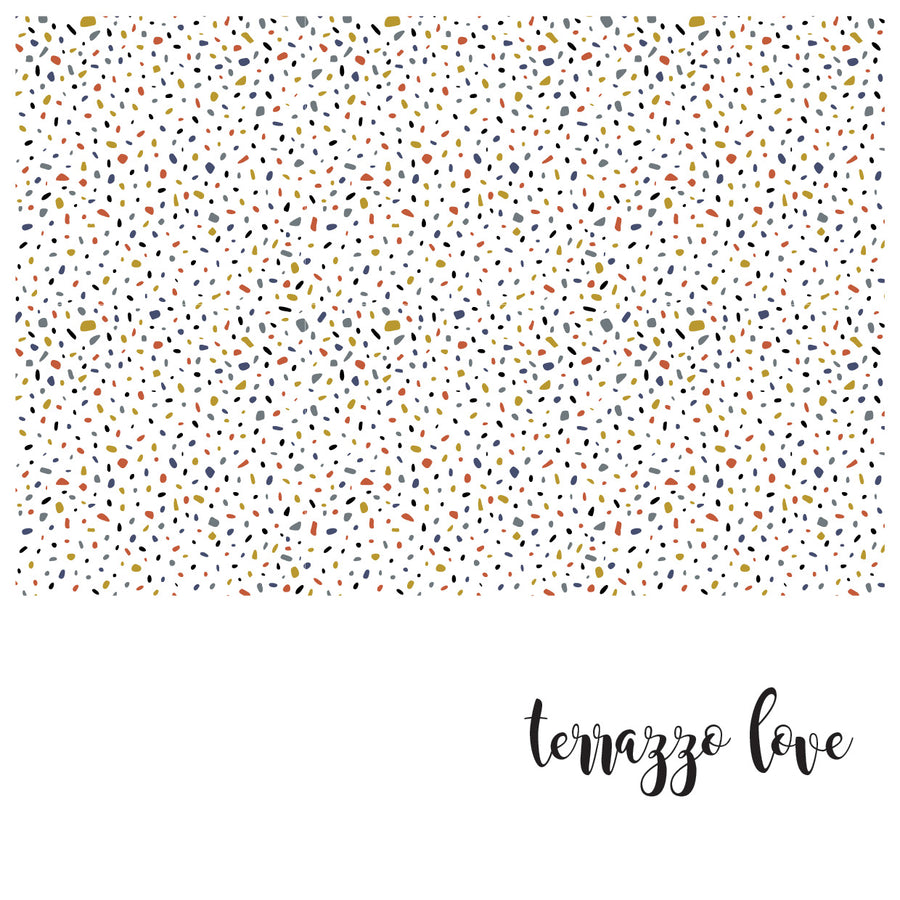 Terrazzo Love - Zidna tapeta - Pattern