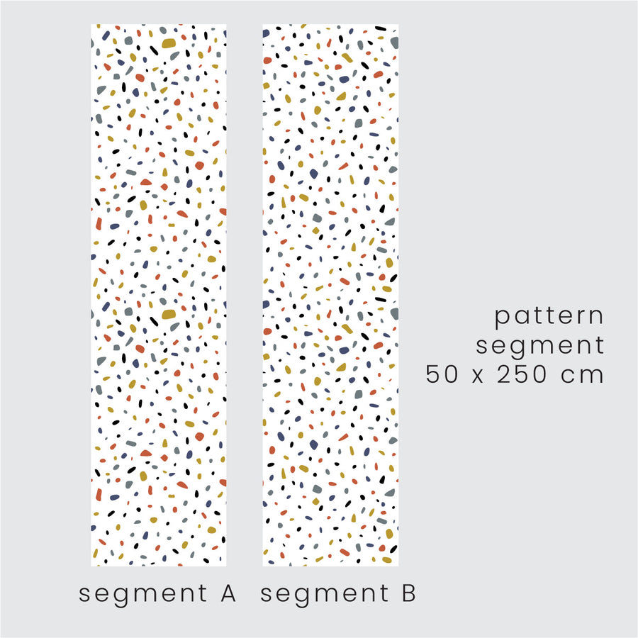 Terrazzo Love - Zidna tapeta - Pattern
