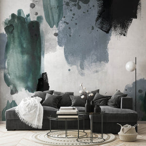 Contemporary Paintbrush - Zidna Tapeta - Mural