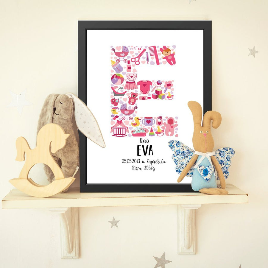 HIA Kids - Baby's Toys - personalizirana ilustracija