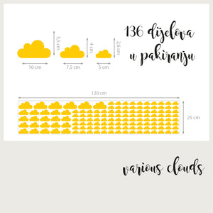 Various Clouds - Naljepnice za zid