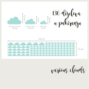 Various Clouds - Naljepnice za zid
