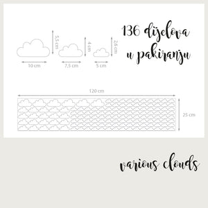 Various Clouds - Naljepnice za zid