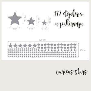 Various Stars - Naljepnice za zid