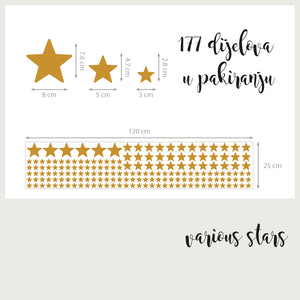 Various Stars - Naljepnice za zid