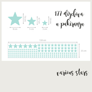 Various Stars - Naljepnice za zid
