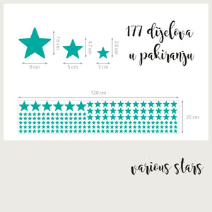 Various Stars - Naljepnice za zid