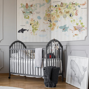 Worldwide Cute Animals - Zidna Tapeta - Mural