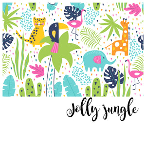 Jolly Jungle - Zidna Tapeta - Mural