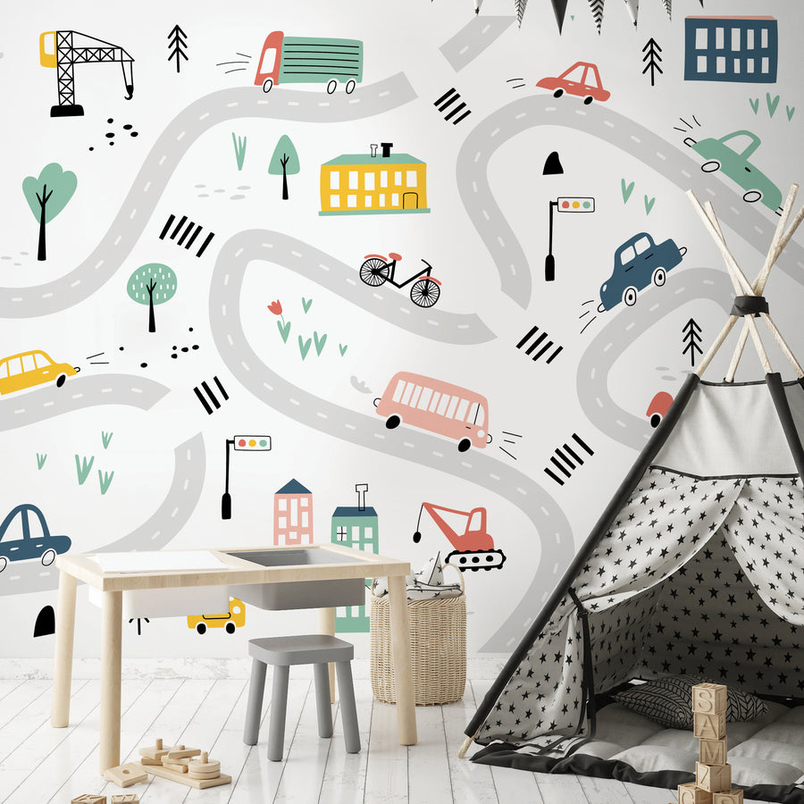 Connection Is Important - Zidna Tapeta - Mural