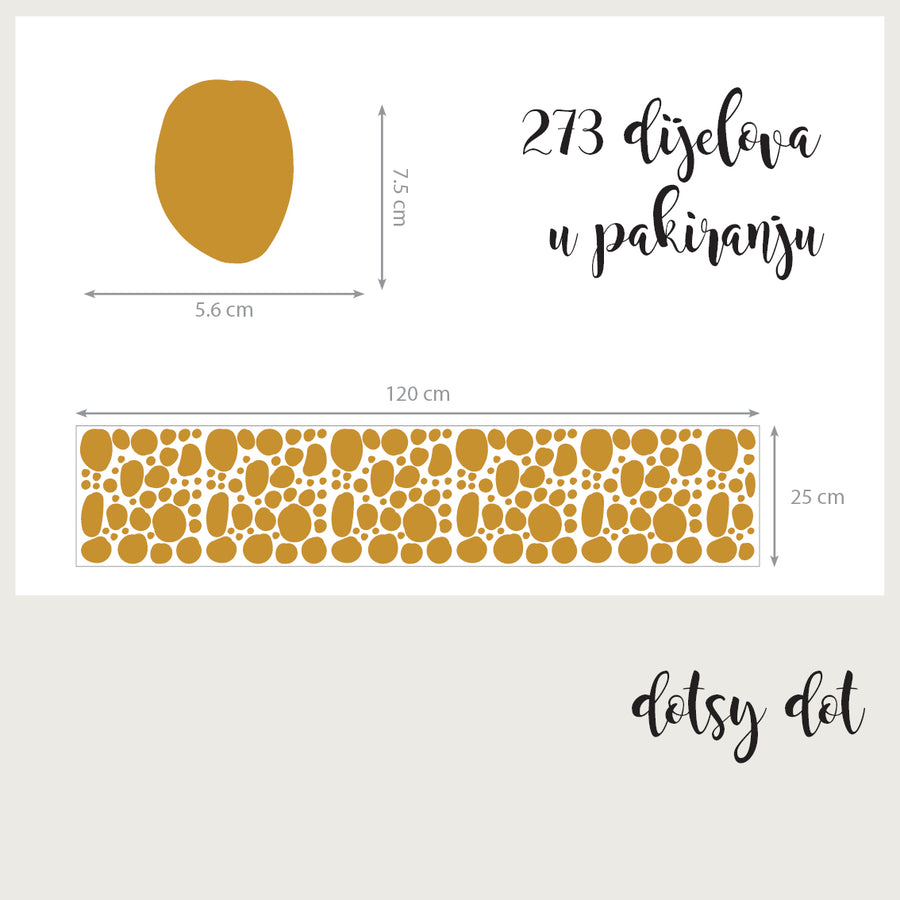 Dotsy Dot - Naljepnice za zid