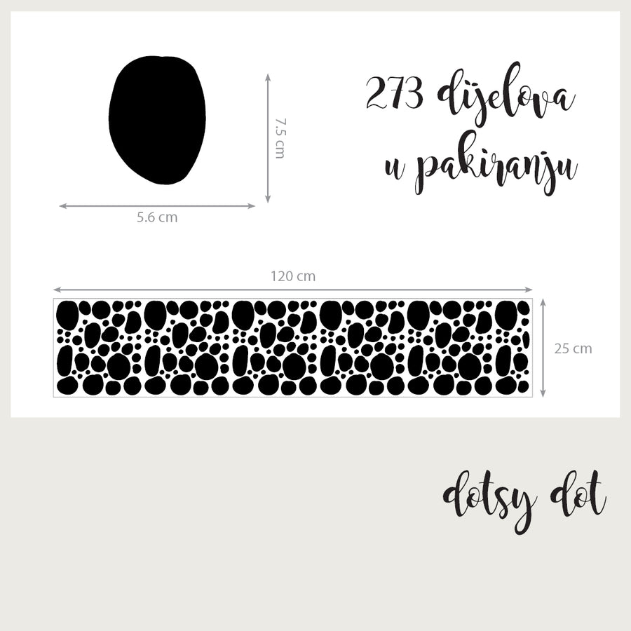 Dotsy Dot - Naljepnice za zid