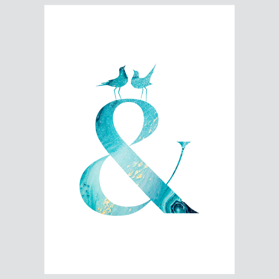 Always & Forever Turquoise - Posteri (bez okvira) ili Slike Na Platnu (spremne za na zid)