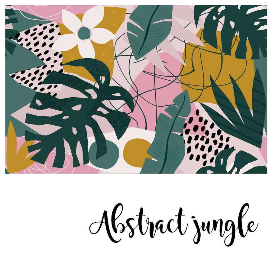 Abstract Jungle - Zidna Tapeta - Mural