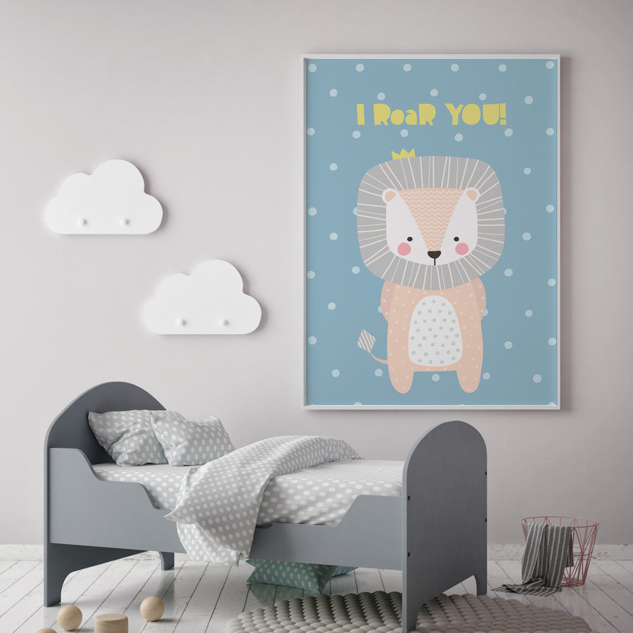 I Roar You - ilustracija za dječju sobu