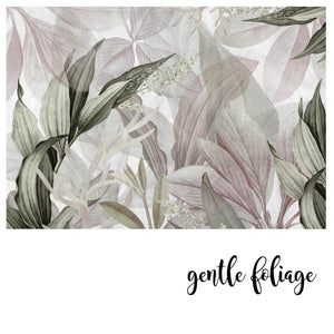 Gentle Foliage - Zidna Tapeta - Mural