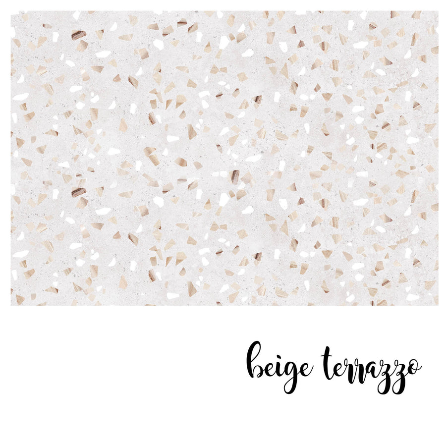 Beige Terrazzo - Zidna Tapeta - Mural