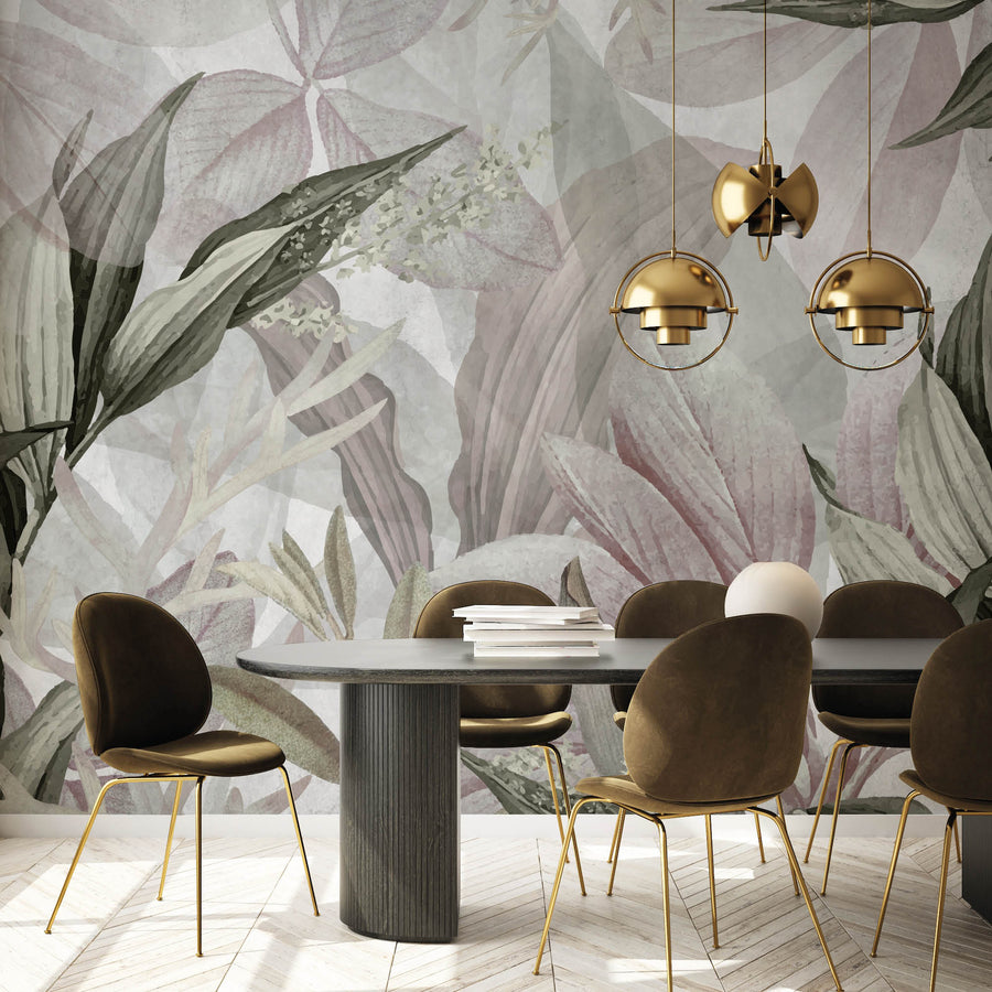 Gentle Foliage - Zidna Tapeta - Mural