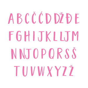 Leona Alphabet - Medium - visina 20 cm