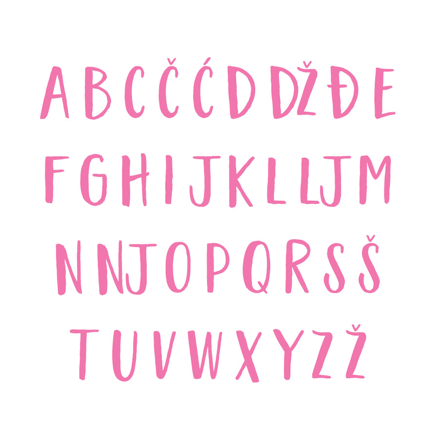 Leona Alphabet - Medium - visina 20 cm