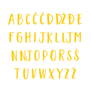 Leona Alphabet - Medium - visina 20 cm