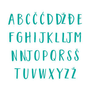 Leona Alphabet - Medium - visina 20 cm