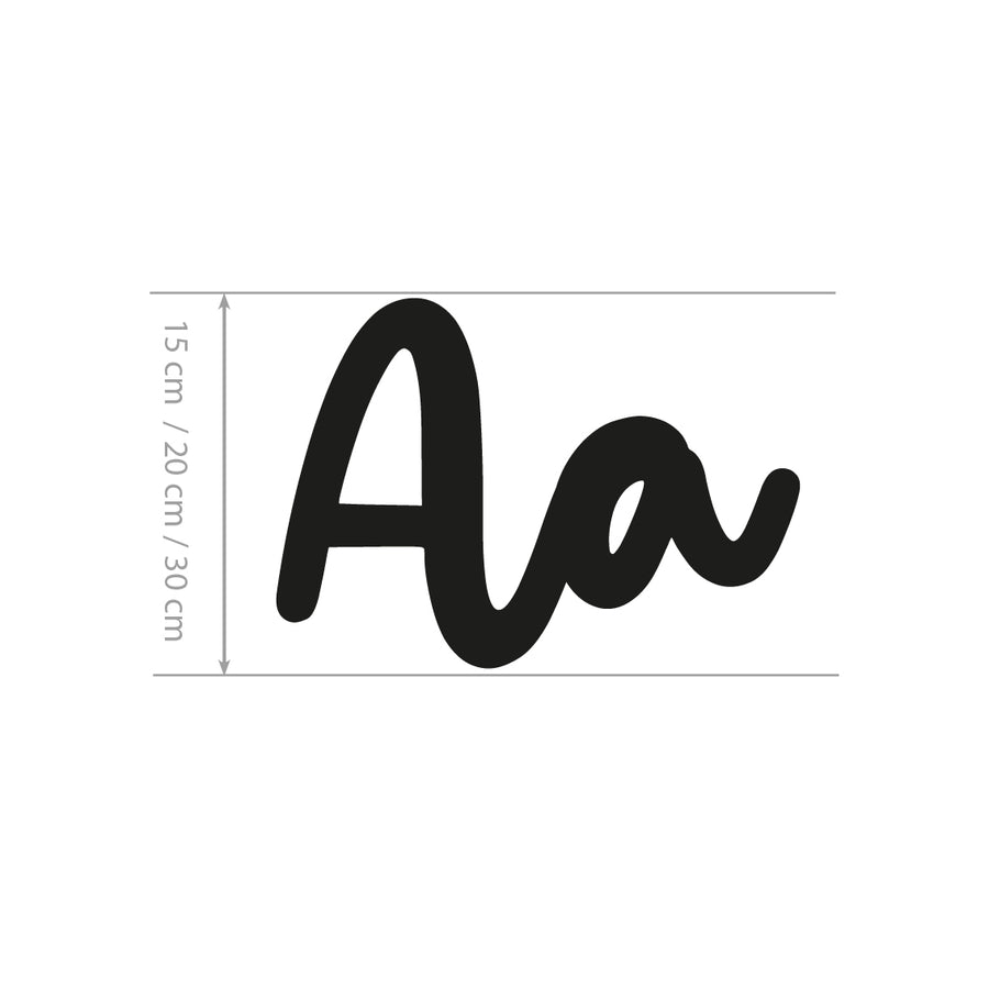 Nikolina Alphabet - Large - visina 30 cm