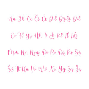 Kristina Alphabet - Large - visina 30 cm