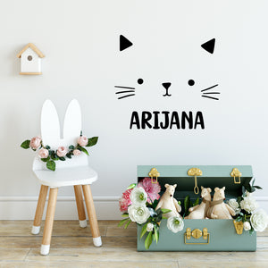 Cat Alphabet - Dječja abeceda - Zidne naljepnice