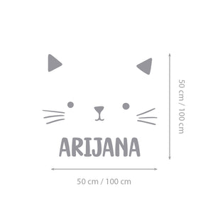 Cat Alphabet - Dječja abeceda - Zidne naljepnice
