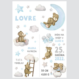 HIA Kids - Teddy's Adventures - personalizirana ilustracija