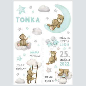 HIA Kids - Teddy's Adventures - personalizirana ilustracija