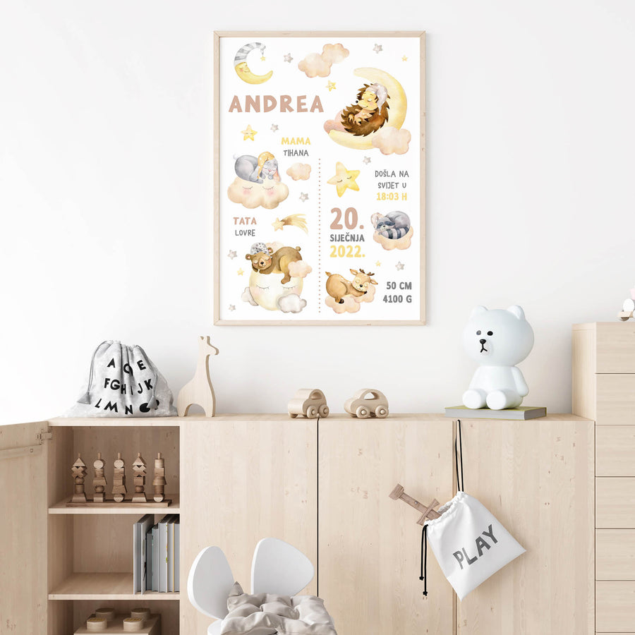 HIA Kids - Dreaming Friends - personalizirana ilustracija