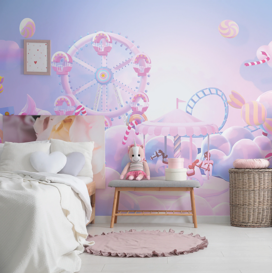 *RASPRODAJA* Candy Carousel - Zidna Tapeta - 441,50x253 cm