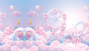 *RASPRODAJA* Candy Carousel - Zidna Tapeta - 441,50x253 cm