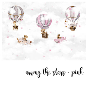 Among The Stars Pink @HIAWorkshop® - Zidna Tapeta - Mural