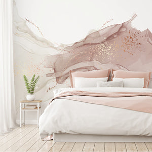Splash of Silk - Zidna Tapeta - Mural