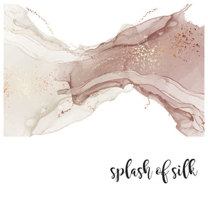 Splash of Silk - Zidna Tapeta - Mural