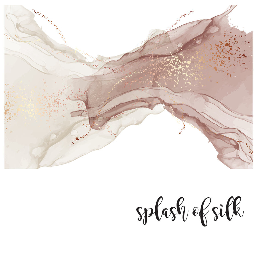 Splash of Silk - Zidna Tapeta - Mural