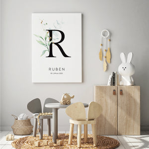 HIA Kids - Elegant Leaves - personalizirana ilustracija