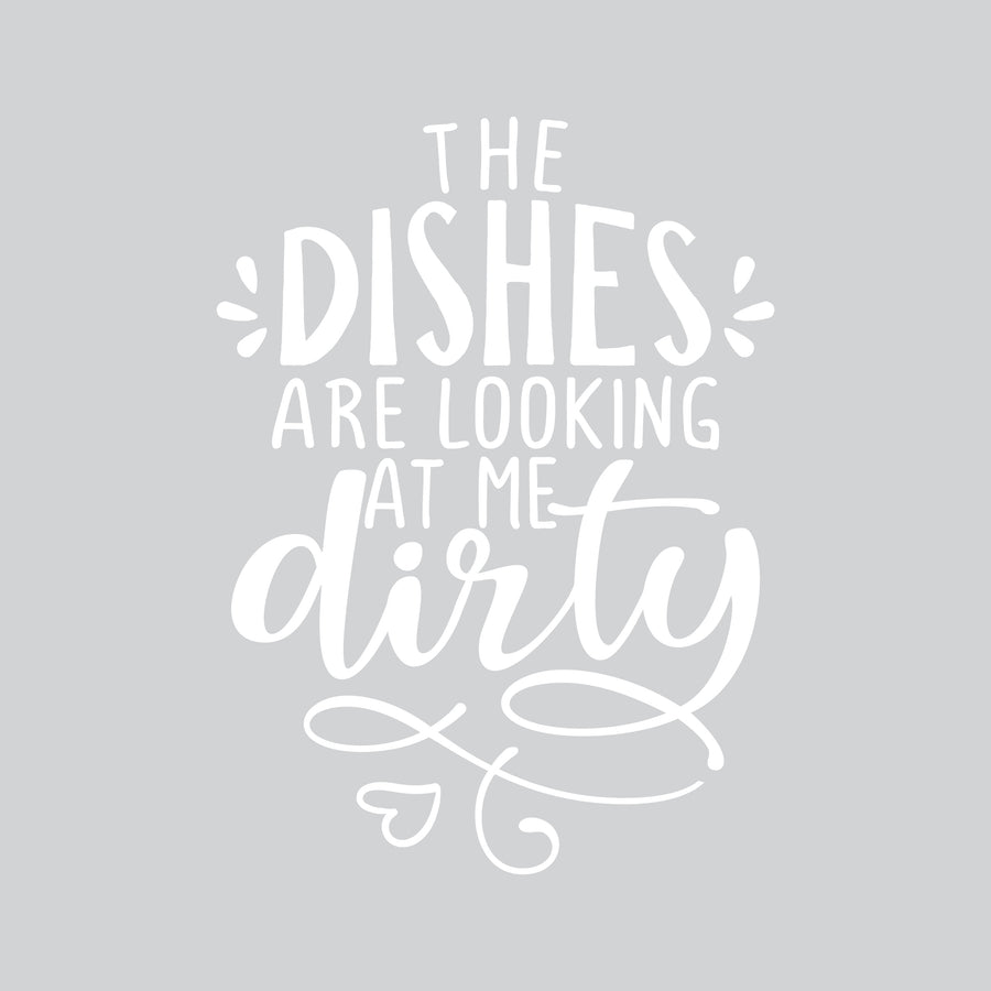 Dirty Dishes - Naljepnica za zid
