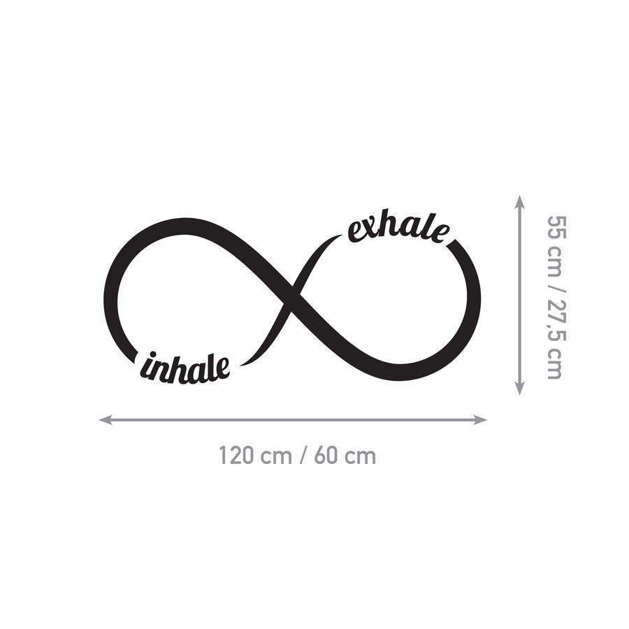 Just Breathe - naljepnica za zid